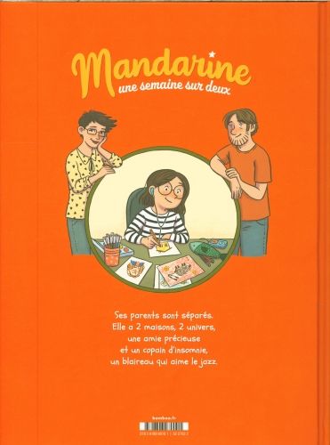 Produktbild: Mandarine, une semaine sur deux. Tome 1