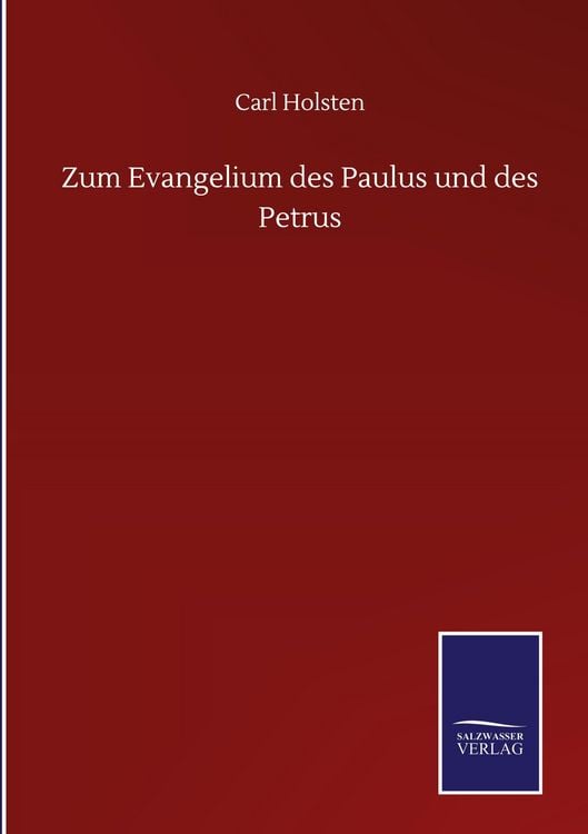 Produktbild: Zum Evangelium des Paulus und des Petrus