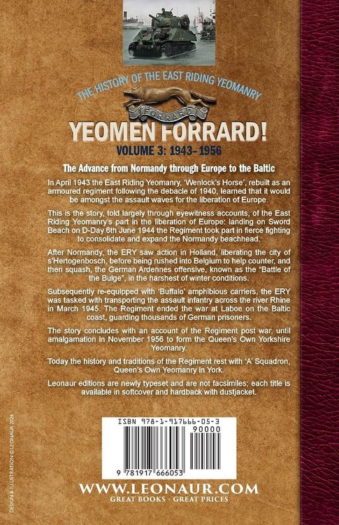 Produktbild: The History of the East Riding Yeomanry Volume 3