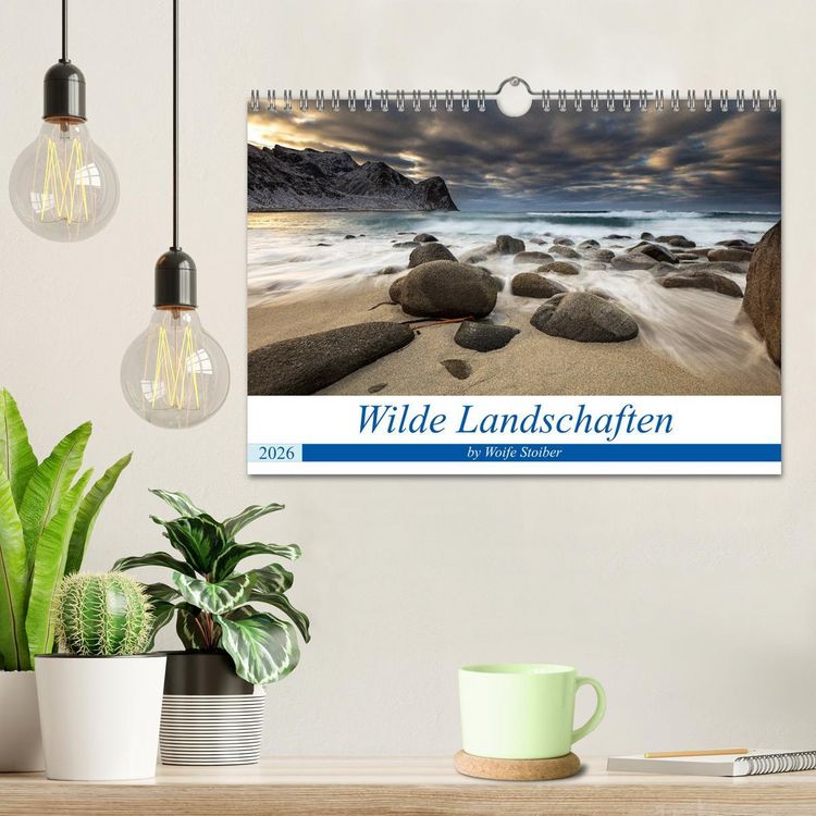Produktbild: Wilde Landschaften (Wandkalender 2026 DIN A4 quer), CALVENDO Monatskalender