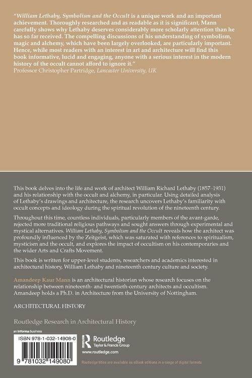 Produktbild: William Lethaby, Symbolism and the Occult