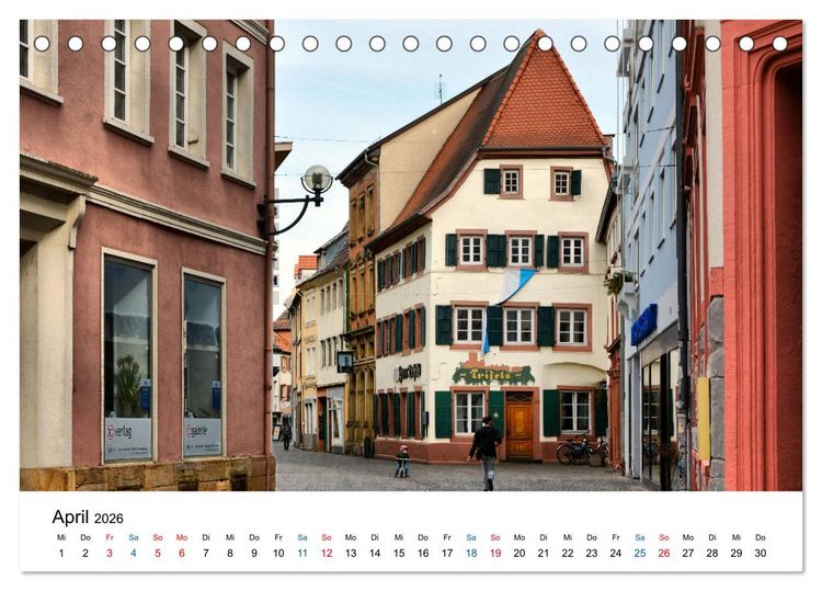 Produktbild: Landau in der Pfalz - Ansichtssache (Tischkalender 2026 DIN A5 quer), CALVENDO Monatskalender