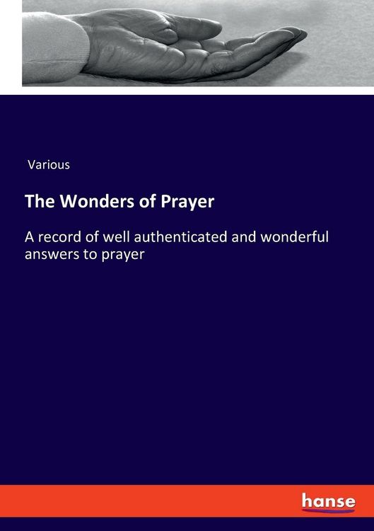 Produktbild: The Wonders of Prayer