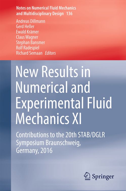 Produktbild: New Results in Numerical and Experimental Fluid Mechanics XI