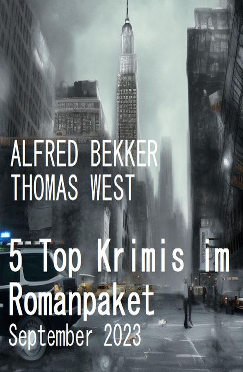 Produktbild: 5 Top Krimis im Romanpaket September 2023