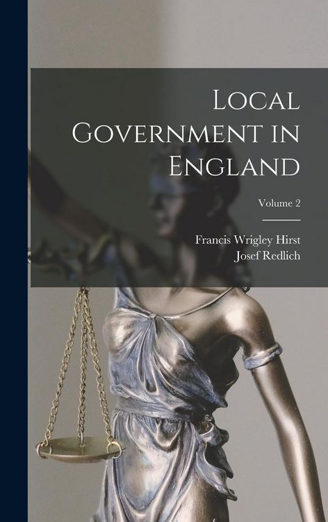 Produktbild: Local Government in England; Volume 2