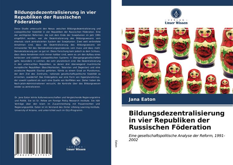 Produktbild: Bildungsdezentralisierung in vier Republiken der Russischen F&ouml;deration