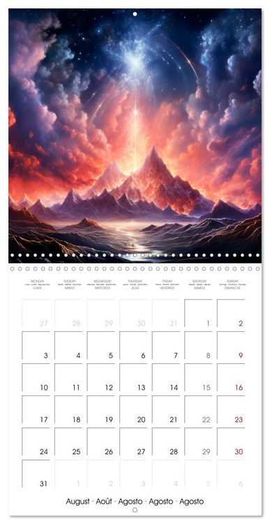 Produktbild: DISTANT WORLDS Explore the universe (Wall Calendar 2026 12 &times; 12 Inch) CALVENDO 12 Month Wall Calendar