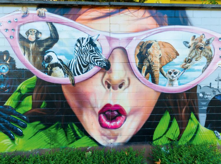 Produktbild: CALVENDO Puzzle Streetart in K&ouml;ln, Deutschland | 2000 Teile Lege-Gr&ouml;&szlig;e 90x67cm Foto-Puzzle f&uuml;r gl&uuml;ckliche Stunden