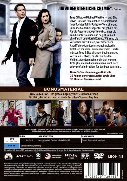Produktbild: Navy CIS: Tony & Ziva