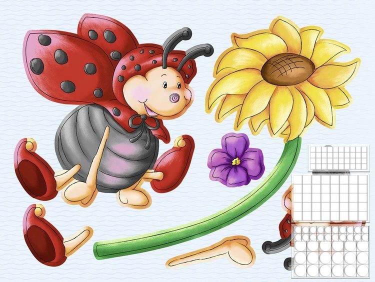 Produktbild: URSUS Wand- und Fensterbild "Sommer"
