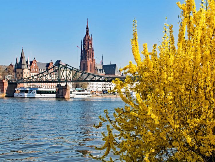 Produktbild: CALVENDO Puzzle Frankfurt am Main | 1000 Teile Lege-Gr&ouml;&szlig;e 64x48cm Foto-Puzzle f&uuml;r gl&uuml;ckliche Stunden