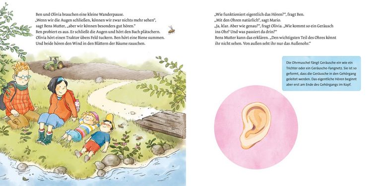 Produktbild: LESEMAUS 168: Unsere K&ouml;rper &ndash; Sehen, H&ouml;ren, Riechen