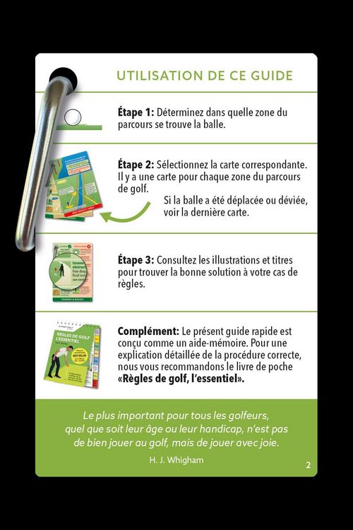 Produktbild: R&egrave;gles de golf EXPRESS