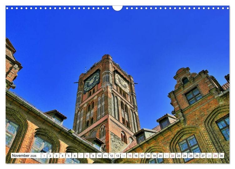 Produktbild: Thorn Torun - Die gotische Altstadt (Wandkalender 2026 DIN A3 quer), CALVENDO Monatskalender