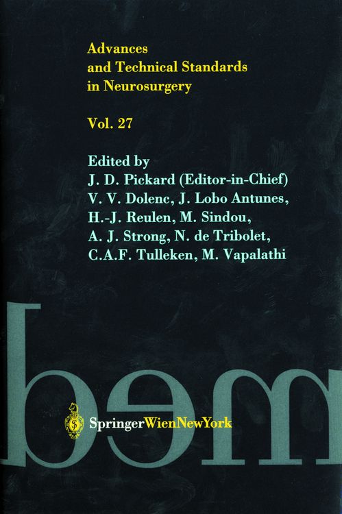 Produktbild: Advances and Technical Standards in Neurosurgery