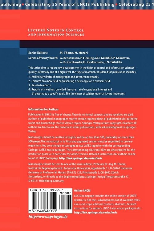 Produktbild: Control of Sandwich Nonlinear Systems