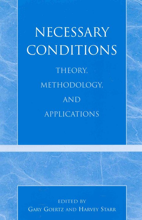 Produktbild: Necessary Conditions