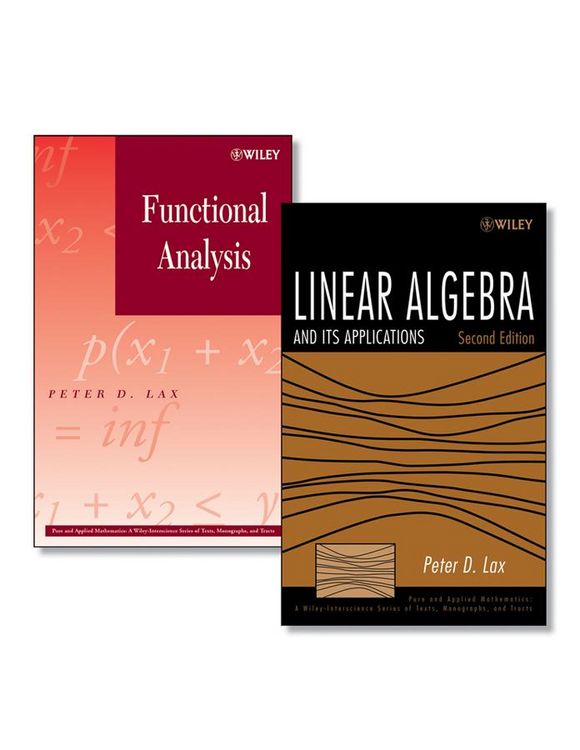Produktbild: Linear Algebra and Its Applications, 2e + Functional Analysis Set
