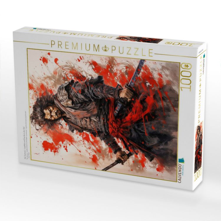 Produktbild: CALVENDO Puzzle Der Samurai - Loyalit&auml;t und Ehre bis in den Tod | 1000 Teile Lege-Gr&ouml;&szlig;e 64x48cm Foto-Puzzle f&uuml;r gl&uuml;ckliche Stunden