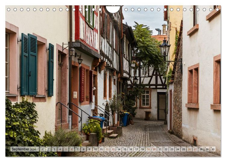 Produktbild: Aschaffenburg - Ein Streifzug durch die liebenswerte Stadt am Main (Wandkalender 2026 DIN A4 quer), CALVENDO Monatskalender