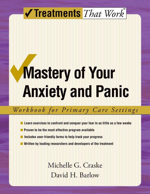 Produktbild: Mastery of Your Anxiety and Panic