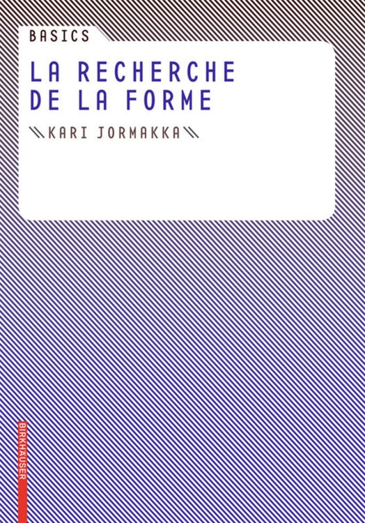 Produktbild: Basics La recherche de la forme