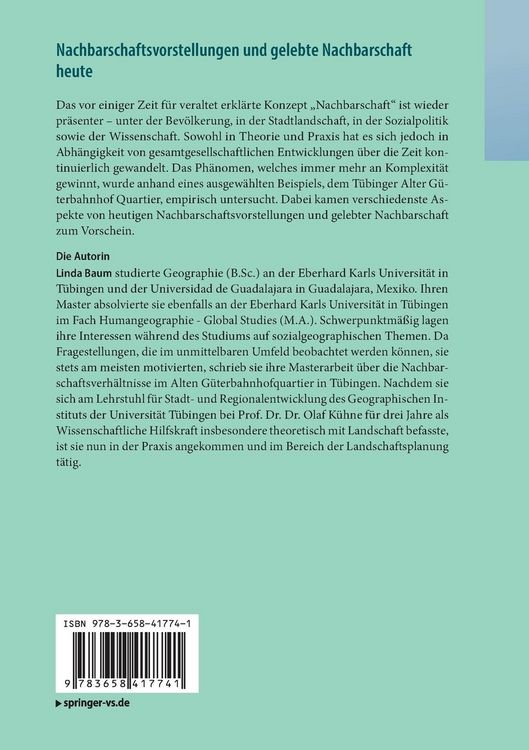 Produktbild: Nachbarschaftsvorstellungen und gelebte Nachbarschaft heute