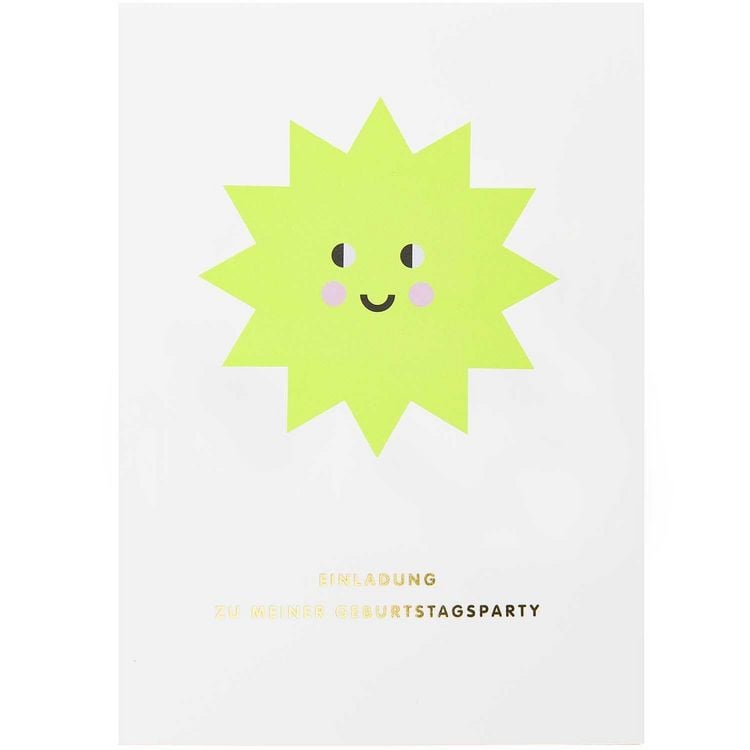 Produktbild: Einladungskarten Happy Birthday, MIX