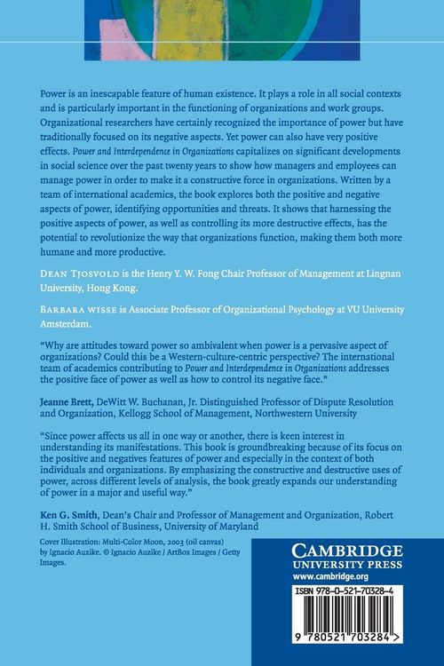 Produktbild: Power and Interdependence in Organizations