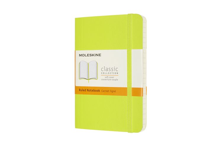 Produktbild: Moleskine Classic, Notizbuch Pocket/A6 Liniert, Limetten Gr&uuml;n
