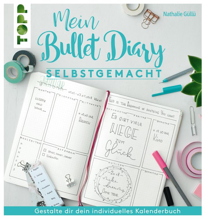 Produktbild: Mein Bullet Diary selbstgemacht. So wird dein Kalender zum Kreativbuch