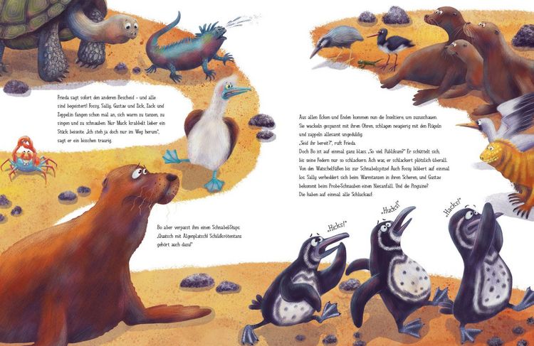 Produktbild: Bo Blaufu&szlig; und die Galapagos-G&auml;ng