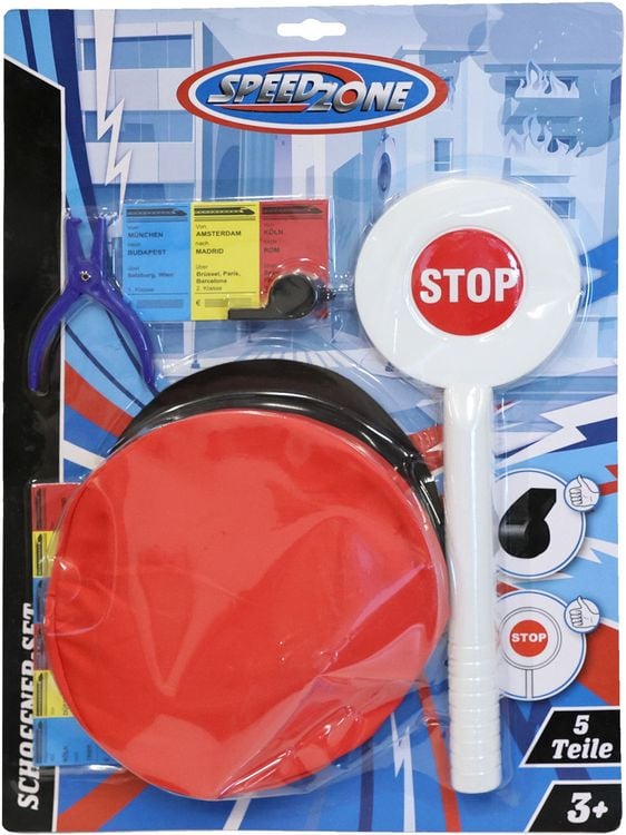 Produktbild: Speedzone Schaffner-Spielset 5-teilig