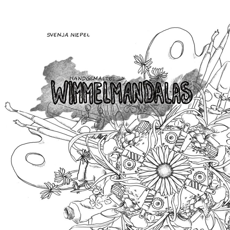 Produktbild: Handgemalte Wimmelmandalas