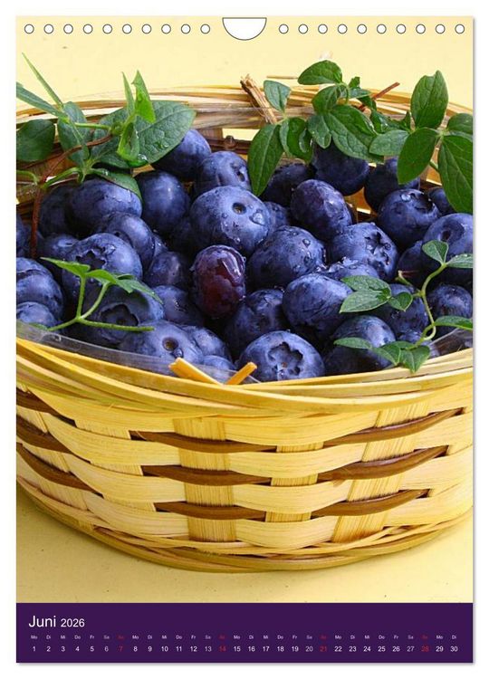 Produktbild: Obst und Gem&uuml;se (Wandkalender 2026 DIN A4 hoch), CALVENDO Monatskalender