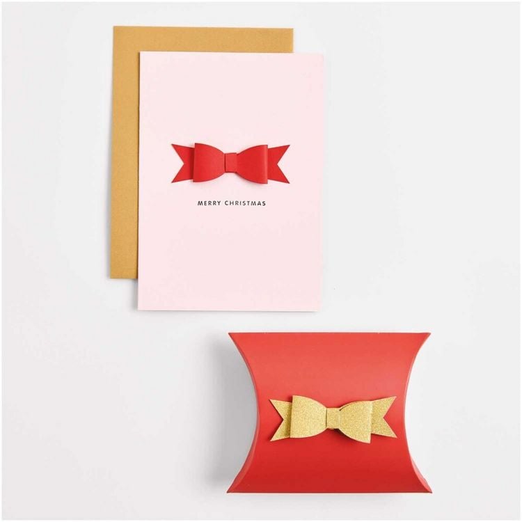 Produktbild: 3D Sticker Schleifen, Rot,