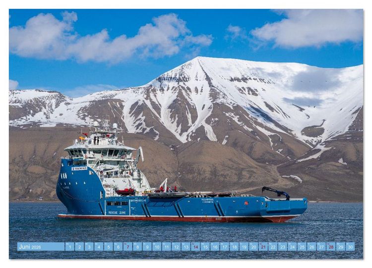 Produktbild: Spitzbergen im Sommer (Wandkalender 2026 DIN A4 quer), CALVENDO Monatskalender