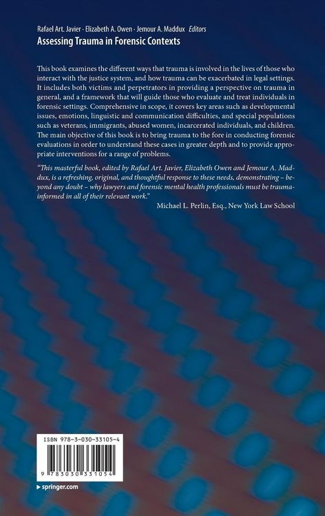 Produktbild: Assessing Trauma in Forensic Contexts