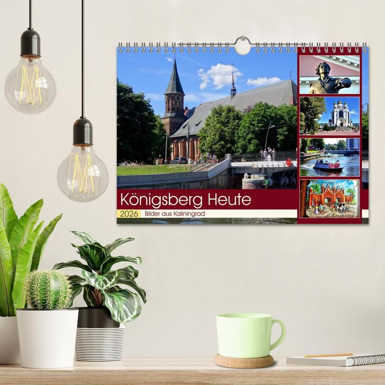 Produktbild: K&Ouml;NIGSBERG HEUTE - Bilder aus Kaliningrad (Wandkalender 2026 DIN A4 quer), CALVENDO Monatskalender