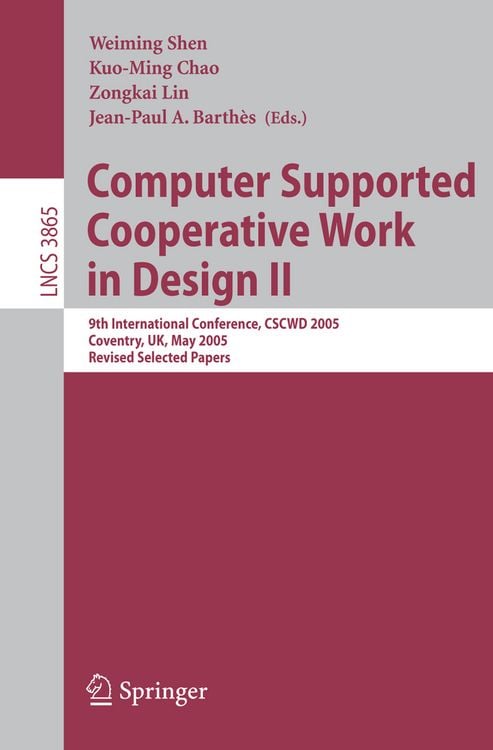 Produktbild: Computer Supported Cooperative Work in Design II