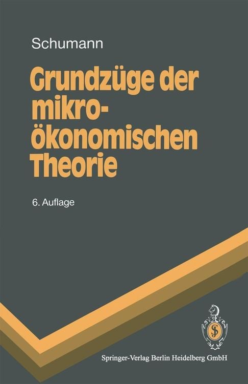 Produktbild: Grundzüge der mikroökonomischen Theorie