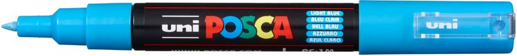 Produktbild: Acrylmarker Posca PC-1MC hellblau