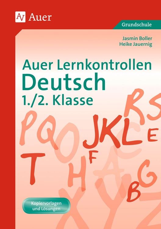 Produktbild: Auer Lernkontrollen Deutsch, Klasse 1/2