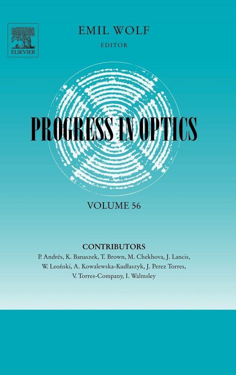 Produktbild: Progress in Optics