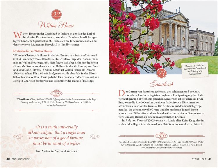 Produktbild: Der inoffizielle Jane Austen Reisef&uuml;hrer
