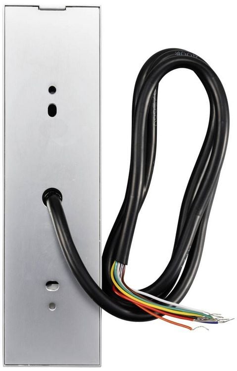 Produktbild: Sygonix SY-6121662 Fingerprint/RFID Zugangssystem Oberfl&auml;chenmontage 12 V/DC, 18 V/DC IP66 mit beleuchteter Tastatur, mit Touchscreen