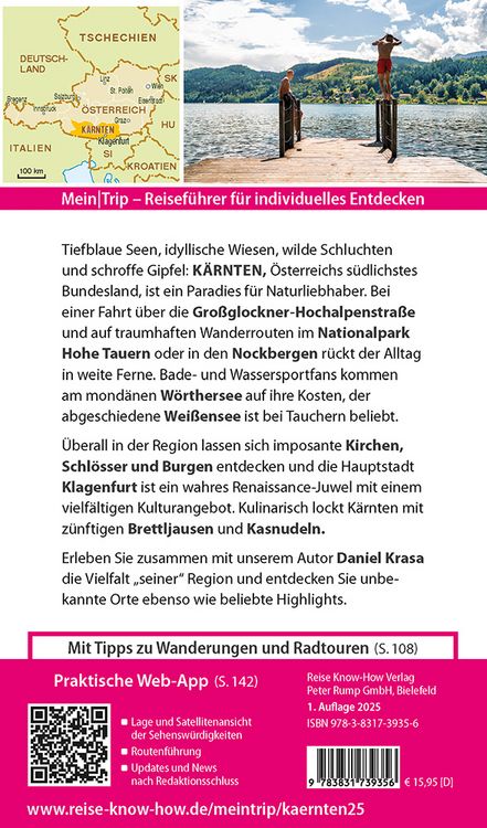 Produktbild: Reise Know-How MeinTrip K&auml;rnten