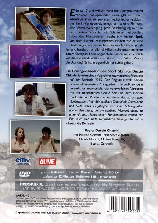 Produktbild: Short Skin (OmU) (The Coming-of-Age Collection No. 13)