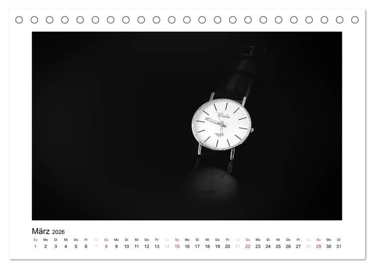 Produktbild: Uhren aus aller Welt (Tischkalender 2026 DIN A5 quer), CALVENDO Monatskalender